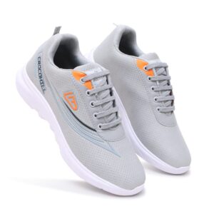 CROCOHILL GREY WITH ORANGE ACCENTS